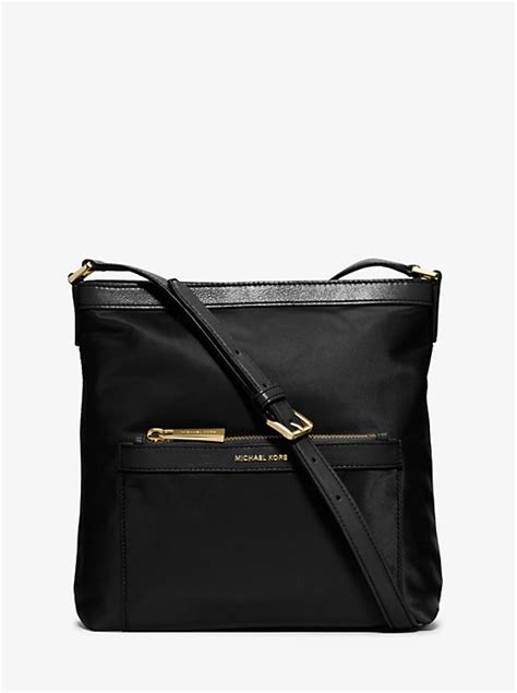 michael michael kors morgan medium nylon crossbody|Michael Kors medium mercer handbag.